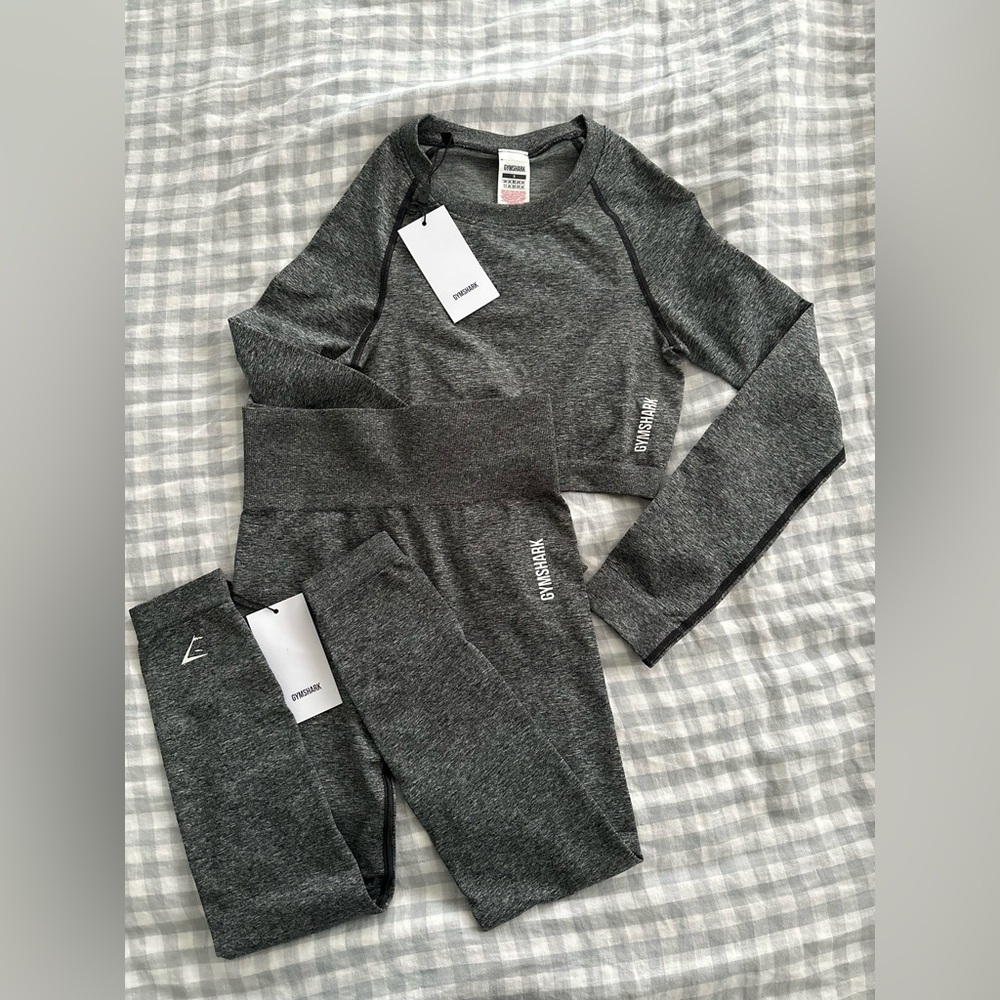 Gymshark Adapt Marl Seamless Set SMALL/XSMALL